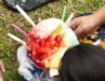 Huge shave ice
