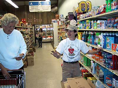 baby food section