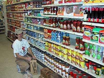 ethnic foods section