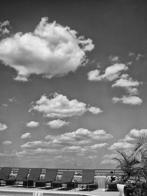 Day 6 - Up on the roof.