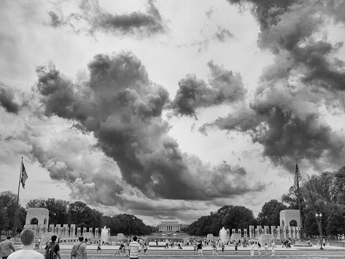Day 87 - Lincoln Memorial/WW2 Memorial - The Mall
