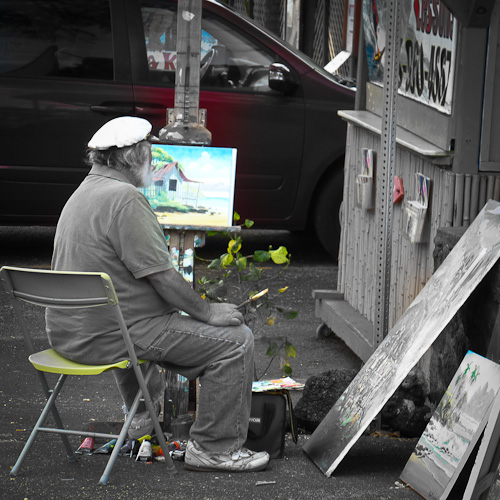 Woody - Kona's Answer to Thomas Kinkade