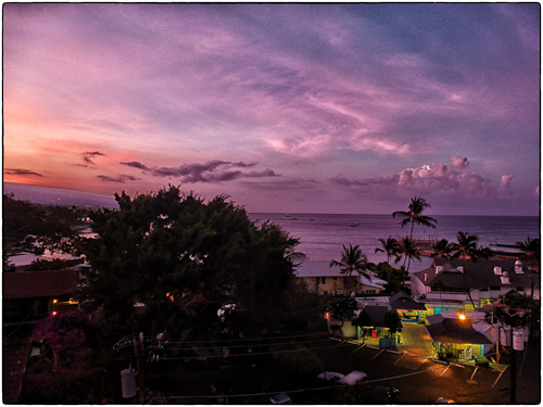 Sunrise from Hotel Room