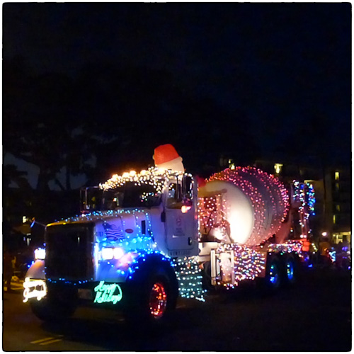 Got decorated cement mixers.