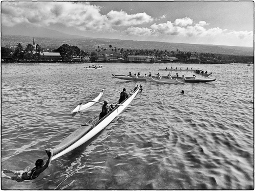 High School Canoe Race Day.
