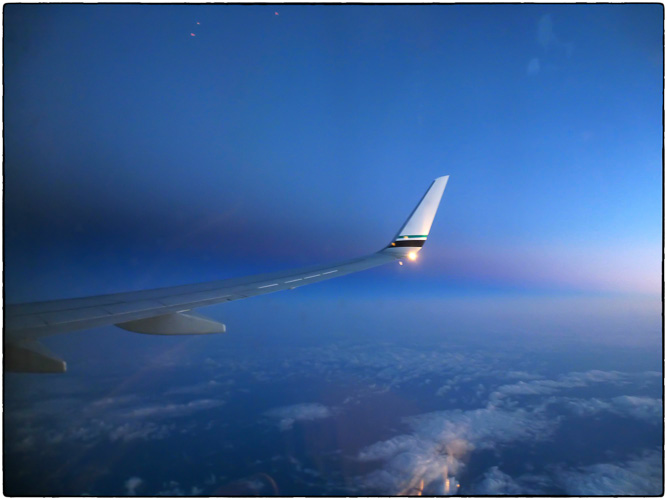 In the Earth's Shadow - Approaching the West Coast From Kona
