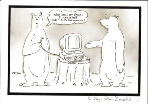 Today's Ephemera Find - A Personal Cartoon...