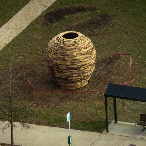 Well, this is Arlington - and we have a lot of strange public art.