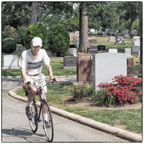 Nice day for a ride/walk in the grave yard.