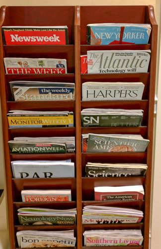 The Library Magazine Collection - No People, Sports Illustrated, or Vogue Allowed.