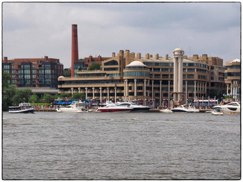 The Georgetown water taxi landing.