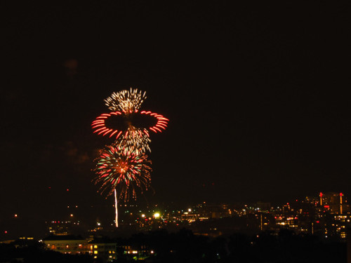 and very nice fireworks they were