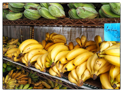 A few bananas.