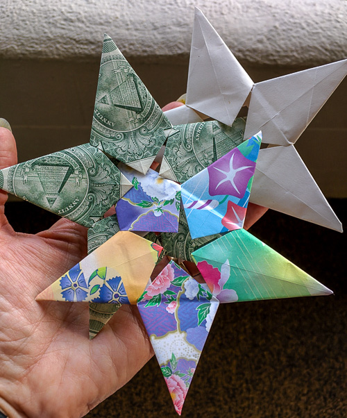 Origami Paper, Dollar Bills, Scrap Paper