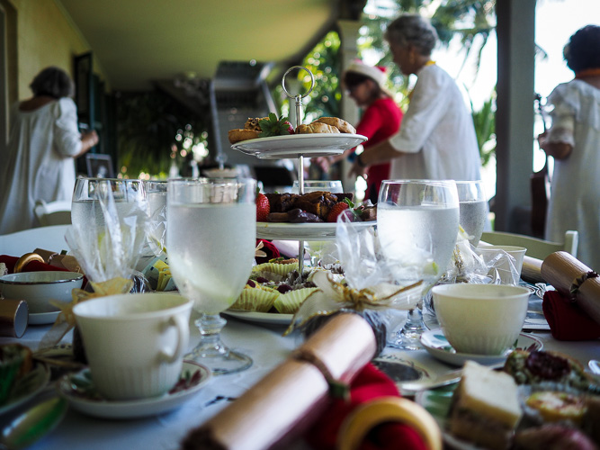 Holiday Tea at Hulihe'e Palace.