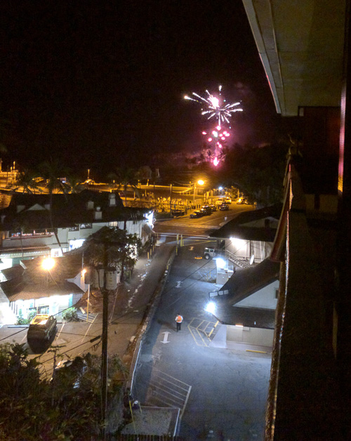 Midnight - Paul Allen did have fireworks.