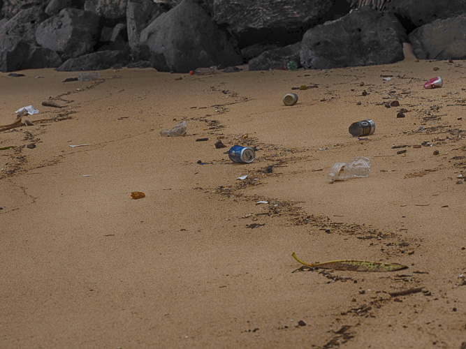 The beach in front of my hotel.