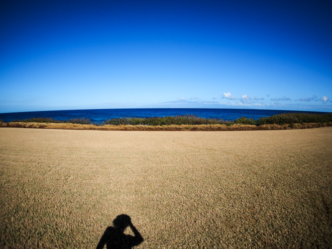 Maui is over there. Just across the usually stormy Alenuihāhā channel.