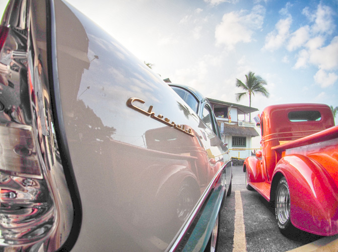 If there are old cars downstairs - it is Saturday