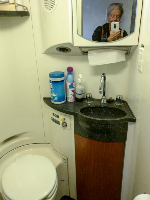 All the bathrooms are alike