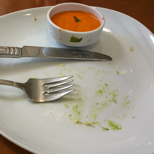 All Good, Except for the Orange Stuff.