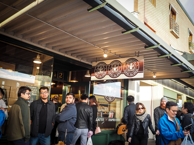 The Very First Starbucks