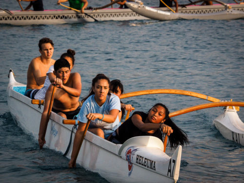 school canoe practice this afternoon.