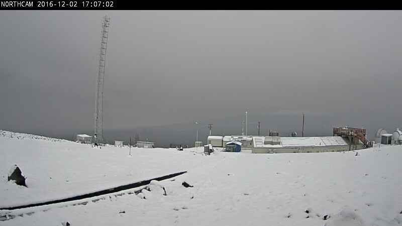 More snow than yesterday.